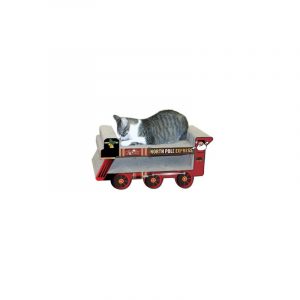 Kitties love to scratch and lounge on the Kitty Express!