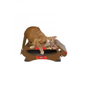 Your kitty will love to scratch and lounge on this scratcher!