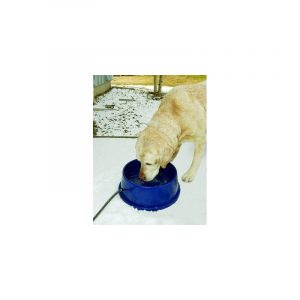 Thermal bowl keeps ice from forming in your pet's water bowl!