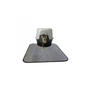 Provides protection all around the litter box
