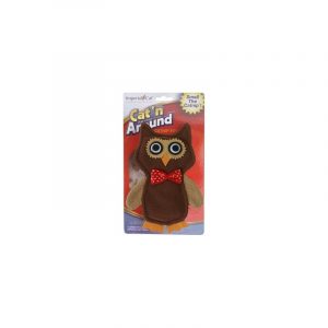 This little owl can be refilled with catnip!