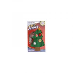 A cute Christmas tree with all the trimmings!
