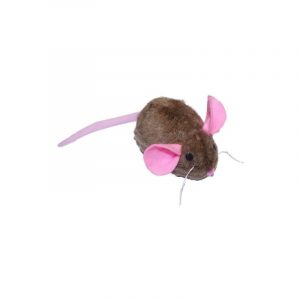 This little mouse can withstand even the roughest kitties.