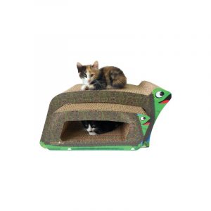 Features a small and large scratchable shape