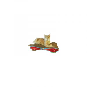 Sturdy scratcher made for scratching and relaxing
