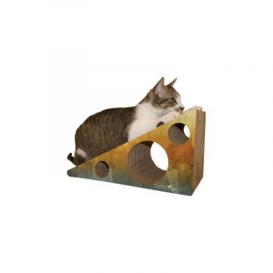 Imperial Cat Wedge Scratch 'N Shape Scratch Pads, Large, Brown Watercolor