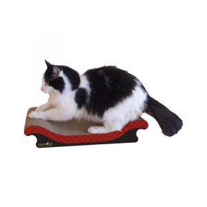 Imperial Cat Scoop Scratch and Shape, Victorian Red