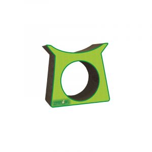 Imperial Cat Tower Tunnel Scratch and Shape, Italian Green