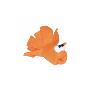 Imperial Cat Cat 'n Around, Goldie Goldfish Organic Catnip Toy