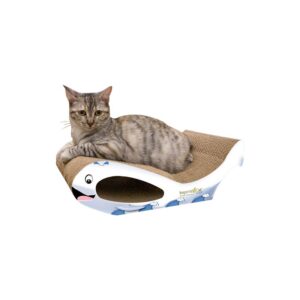Imperial Cat Whale Scratch 'n Shape, Beluga, Small