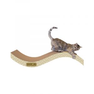 Imperial Cat Purrfect Stretch Scratch 'n Shape, Giant, Paisley
