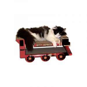 Imperial Cat Kitty Express Train Scratch and Shape