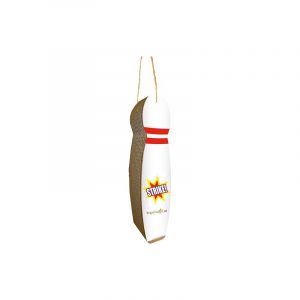 Imperial Cat Bowling Pin Hanging Scratch 'N Shape