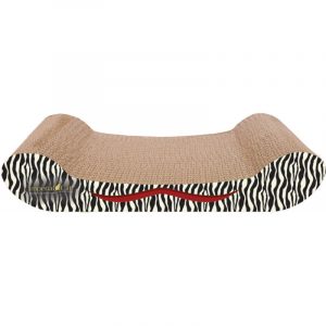 Imperial Cat Lounge Scratch and Shape, Zebra