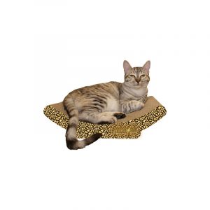 Imperial Cat Cozy Curl Scratch 'n Shape, Jaguar