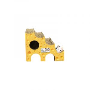 Allows small animals to Nibble, Climb & Hide throughout the holes!