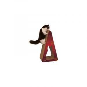 Imperial Cat Giant Pyramid Scratch 'n Shape, Modern Red
