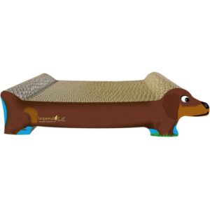 Imperial Cat Brown Dachshund Scratch 'n Shape, Small