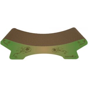 Imperial Cat Zen Scratch 'n Shape, Modern Green