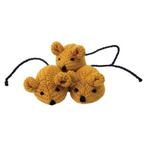 Imperial Cat Knit Catnip Trio Mice Toy