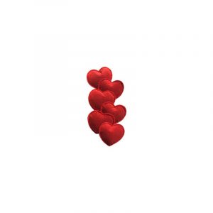 Imperial Cat Felt Heart Catnip Toy, Set of 6