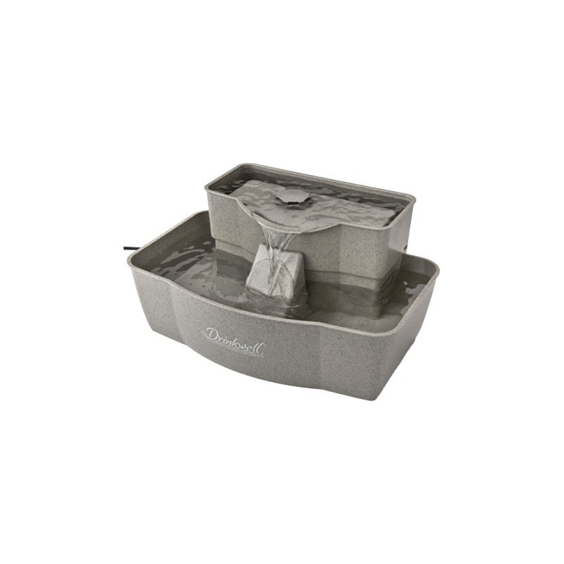 features 2 places for pets to drink from! Features 2 places for pets to drink from!