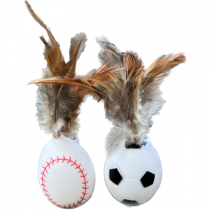 Feather Fringed Sport Balls